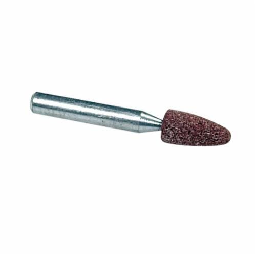 Norton® Gemini® 61463624414 38A Mounted Point, B44 Tree Point, 7/32 in Dia x 3/8 in L Head, 1/8 in Dia Shank